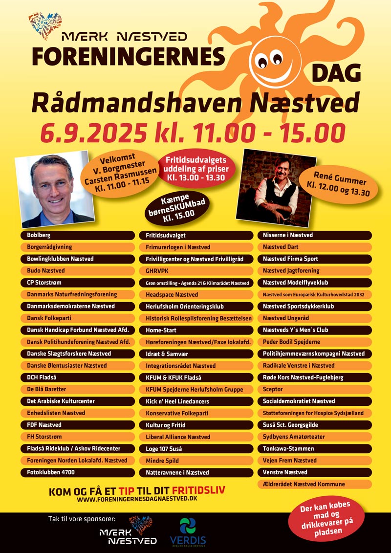 Plakat til Foreningernes Dag 2025