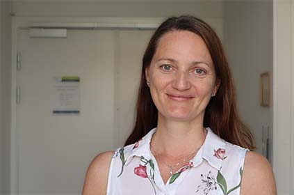 Foto af Dorthe Andresen - ny projektmedarbejder i Gældsrådigning Sydsjælland