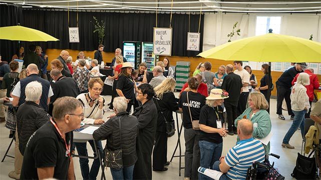FrivilligBørsen er åben og summer af liv
